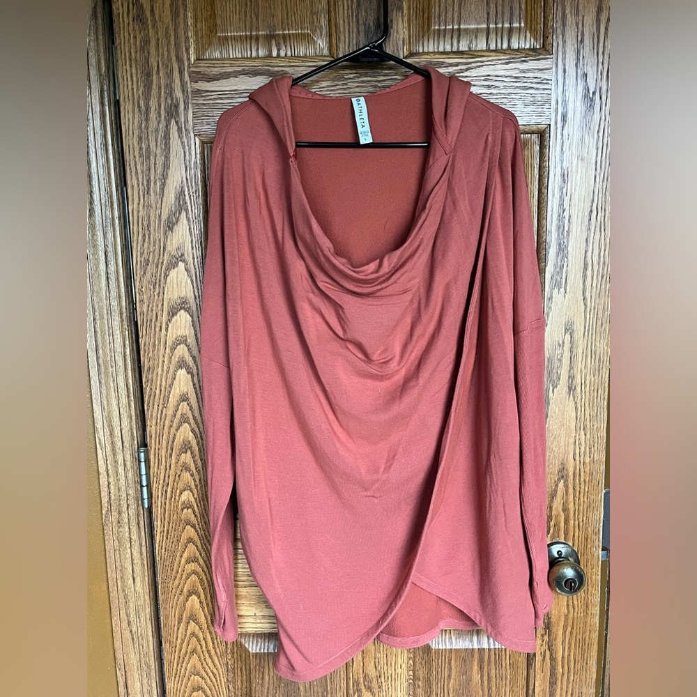 Rust orange hoodie